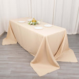 Seamless Beige Tablecloth